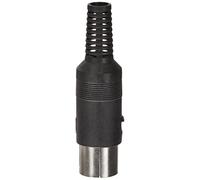 Perel 140790 Fiche DIN, 8 broches Noir