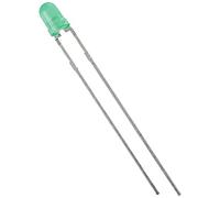 Perel 143675 standard Vert Lampe LED, 3 mm, diffus