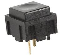 Perel 145255 Bouton poussoir, en de (un), noir