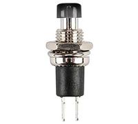 Perel 300073 Bouton poussoir miniature Ouvre-boîte noir