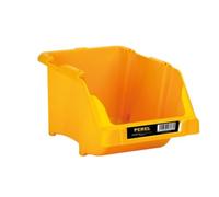 Perel Bac à bec, empilable, plastique, 152 x 245 x 122 mm, jaune