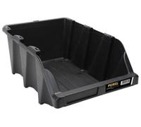 Perel Bac à bec, empilable, plastique, 310 x 490 x 195 mm, noir