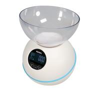 BALANCE DE CUISINE NUMERIQUE - 5 kg / 1 g - AVEC TEMPERATURE / HORLOGE / ALARME / MINUTEUR