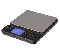 Perel Balance de précision, numérique, 0,1 g à 2 kg, fonction tare, extinction automatique, écran LCD rétroéclairé
