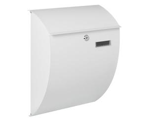 Perel BG61002 Boîte aux Lettres Nice Blanc