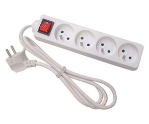 Perel Bloc Multipr. 4 Pr Interrupt.