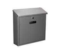 Perel Boîte à lettres Monaco Argenté BG30003 Argent G