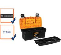 Boite à outils - Marque - Modèle - 410x209x195mm - Orange - Noir