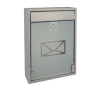 Perel BOÎTE AUX LETTRES - MILAN - ARGENT - 36 x 26 x 8 cm