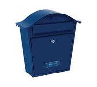 Boite aux lettres Paris acier galvanisé bleu