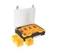 Coffret de Rangement en Plastique avec Bacs Amovibles - 490 x 420 x 115 mm G
