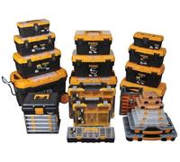 Perel Boîte d'assortiment vide, Boîte d'assortiment, Boîte de tri pour vis, Boîte de tri pour petites pièces