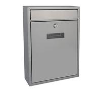 Perel BOTE AUX LETTRES - IBIZA - ARGENT - 36 x 26 x 8 cm