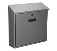 Perel BOTE AUX LETTRES - MONACO - ARGENT - 36,8 x 36,5 x 10 cm