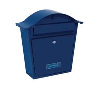 Perel BOTE AUX LETTRES - PARIS - BLEU - 37 x 36,5 x 13,2 cms