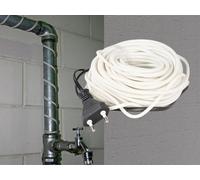 Perel Câble chauffant antigel pour tuyaux d'eau, pour l'intérieur et l'extérieur, IP68, 24 m