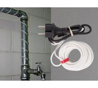 Perel Câble chauffant antigel pour tuyaux d'eau, pour l'intérieur et l'extérieur, IP68, 6 m