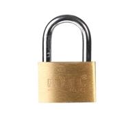 Perel Cadenas haute sécurité 50 mm, avec corps en laiton massif et 3 clés