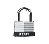 Perel Cadenas laminé 45 mm, haute sécurité, usage intensif