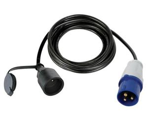 Perel CBLE ADAPTATEUR AVEC PRISE MLE VERS PRISE CEE - 3 m - TERRE FRANAISE