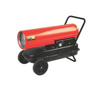 Perel Chauffage à air pulsé Diesel/kerosène, pour intérieur et extérieur, Chauffage Portable pour Chantiers, ateliers, garages et espaces industriels, Faible consommation de Carburant, Protection