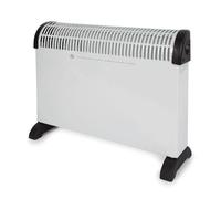 Perel Convecteur électrique 2000W, 3 niveaux, thermostat, IP20, portable ou mural