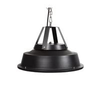 Perel Chauffage de terrasse suspendu, 1500 W, carbone, à suspendre, avec chaîne de suspension, 1 niveau de chauffe, protection contre les jets d'eau, design rétro, métal, noir