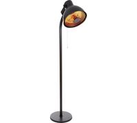 Perel Chauffage radiant extérieur pour terrasse, chauffage de terrasse, chauffage radiant sur pied, chauffage pour balcon,
