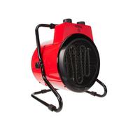 Perel Chauffage soufflant électrique 3000W avec 2 niveaux de chaleur, thermostat et fonction refroidissement