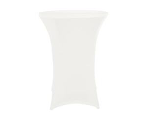 Perel Cocktail Housse pour Table - Blanc