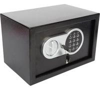 Perel - coffre-fort électronique, ouverture et fermeture par code à 3-8 chiffres