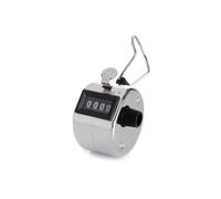 Perel Compteur Manuel à 4 Chiffres pour l'enregistrement des visiteurs, idéal pour Les événements, foires, Tournois Sportifs et inventaires, Convivial et sans Piles