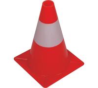 Perel - Cône de départ 30 cm Rouge Blanc | 1 pièce