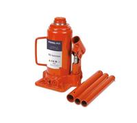Perel Cric hydraulique, pour camion, voiture, 10 tonnes, acier, orange