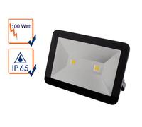 Projecteur Led Design - 100 W, Blanc Neutre - Noir