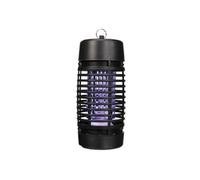 Perel Destructeur d'insectes Electrique UV LED Grille Haute Tension 1000V Bac de Récupération Amovible 25m² Noir