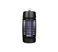 Perel Destructeur d'insectes, électrique, LED UV, Grille 1000 V, bac collecteur Amovible, 25 m², Noir