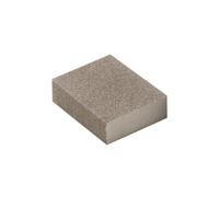 Perel Dss01 m Medium Hard éponge abrasive, grain moyen, 100 mm x 70 mm x 25 mm