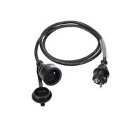 Perel EC01.5R25STBHQ Câble d'extension en Caoutchouc avec Tube rétractable 3G2.5-1,5 m