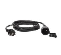 Perel EC03R25STBHQ Câble de rallonge électrique 16 A Noir 3 m