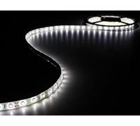 Perel Ensemble de bande LED avec alimentation, comprenant 300 LEDs lumineuses de type 3528, dimmable, flexible et auto-adhésif, pouvant être coupé tous les 3 LEDs (5 cm), revêtement en PU, longueur de