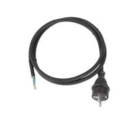Perel EPC015R15 Cordon d'alimentation 1,5m-3G1,5 CEE 7/7 et Extrémité sans Prise, Multicolore