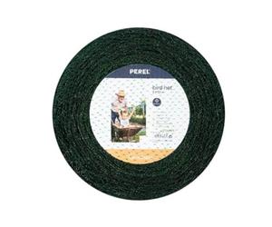 Perel Filet Anti-Oiseaux, Polyester, Maillage 2 cm², 2 x 10 m, Vert