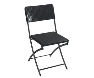 PEREL FP165R Chaise Pliante Multicolore 46 x 18 x 98 cm