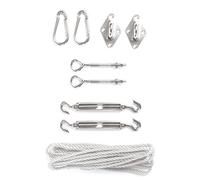 Perel GSSK2 Kit de montage pour voile solaire