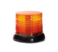 Perel Gyrophare LED orange, incluant câble USB-C et convertisseur USB-C vers USB-A, avec fixation par vis, aimant et ventouse