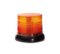 Perel Gyrophare LED orange, incluant câble USB-C et convertisseur USB-C vers USB-A, avec fixation par vis, aimant et ventouse