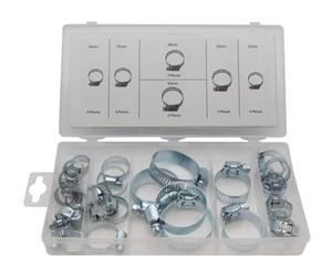 Perel HAS04 Tuyau de serrage (Lot de 26)