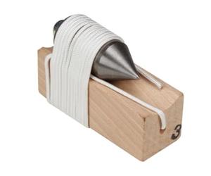 Perel HE952300 Fil à plomb sur bloc pointu 300 g