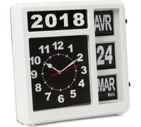 Perel Horloge murale à chiffres pliants 31x31 cm Version française